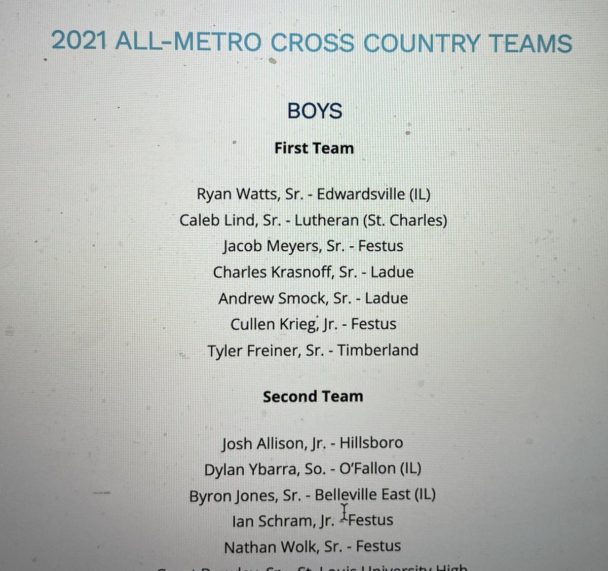 Lutheran Cross Country tweet media