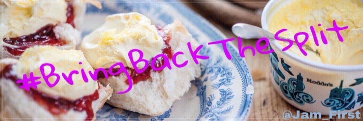 Jam_First's tweet photo. @julian_council @colinleggo @Roddas_Cream #BringBackTheSplit https://t.co/USoF8N9k54