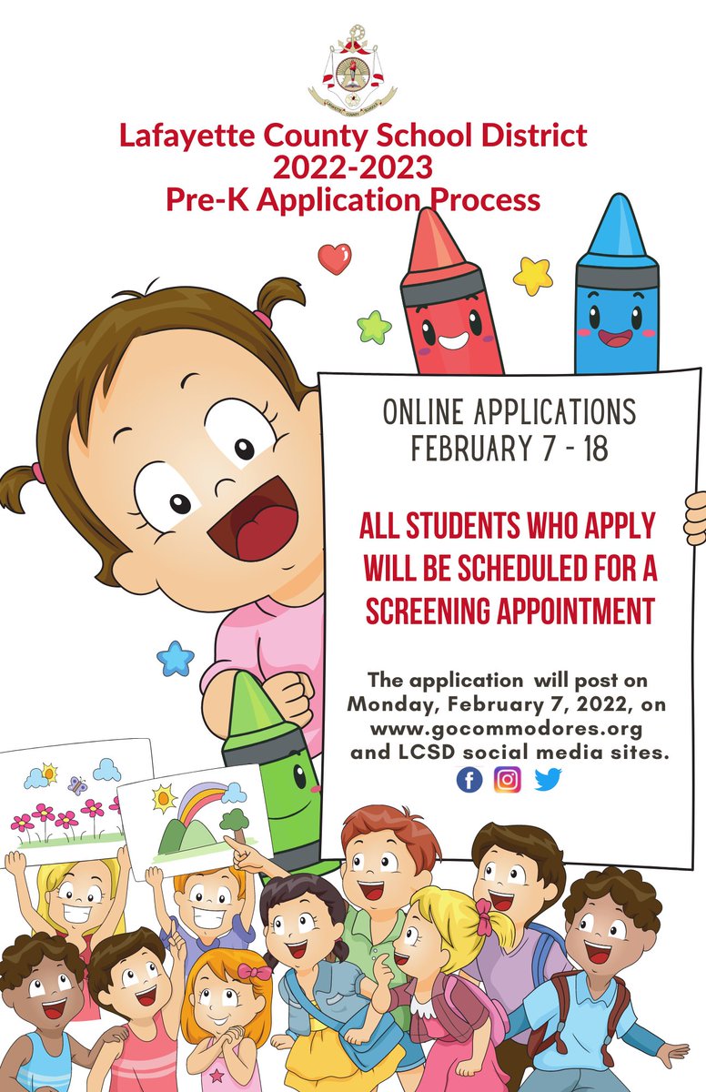 LafCo_District's tweet photo. Attention 2022-23 Pre-K Parents. Mark your calendar for the upcoming registration. 

@LafCo_LES https://t.co/XeVbW4WgG9