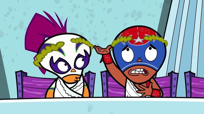 animation_info's tweet image. Desenho animado Mucha Lucha estreou na HBO Max! A primeira temporada da série já está disponível  bit.ly/3AhqPXn