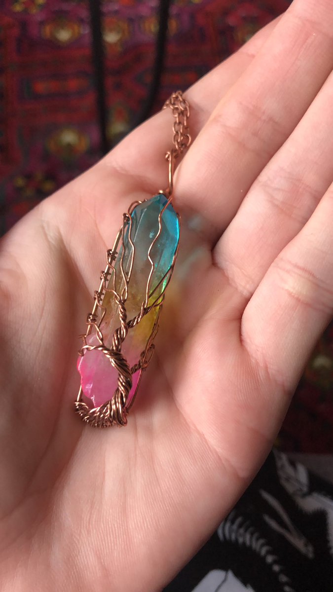 Lord_Kristine's tweet photo. If I can sell all 15 of these necklaces, I’ll be able to afford a mattress. Please retweet! $10 each plus $8 global shipping. https://t.co/Ukto9JIPZU