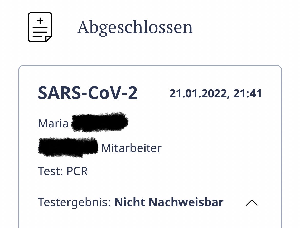 MariaWASD's tweet photo. Danke geht raus an die treue FFP2 Maske und den Booster. Kontakt ohne zusätzliche PSA da Pat. erst im Verlauf des Tages pos. getestet. Jetzt 7 Tage später: 
#ImpfenSchuetzt #FFP2 https://t.co/rSJFSBgukH