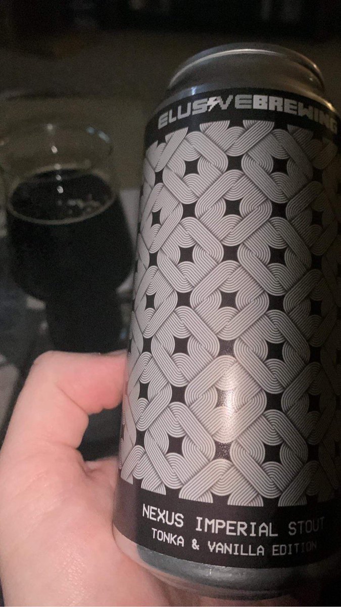 RHomebrewing's tweet photo. Two excellent beers from @ElusiveBrew this evening. The brown ale was a perfect example of the style, and that was probably the best tonka stout I’ve had - aromatic and flavourful without being overpowering https://t.co/Tm0uvWmumr