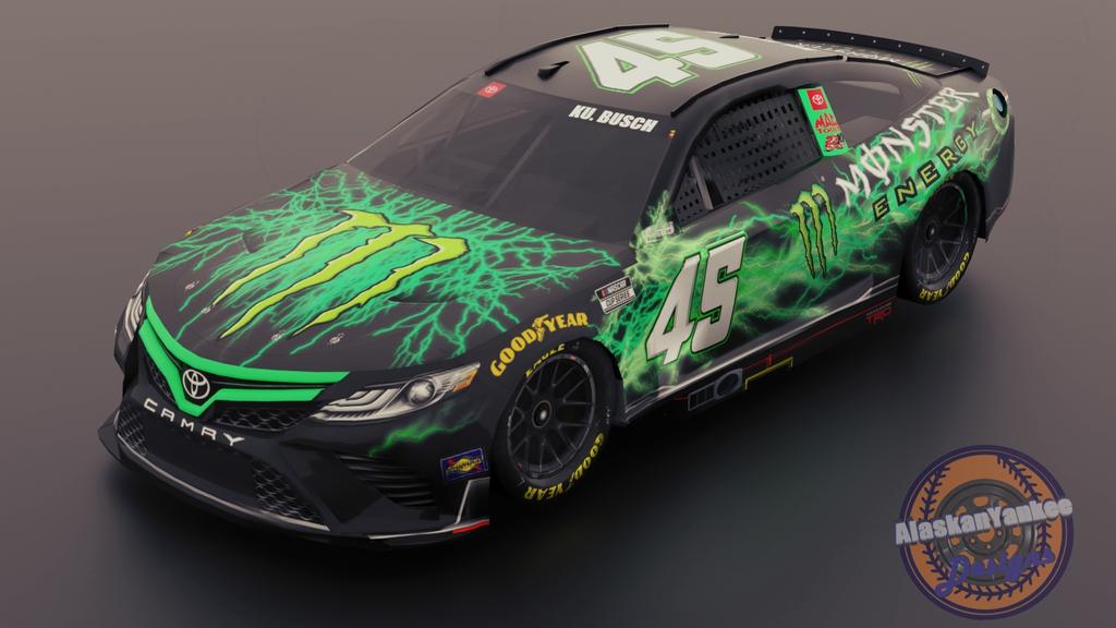 I wish that @MonsterEnergy would do paint schemes that had a little bit more energy
#NASCAR #HeyLefty #kurtbusch