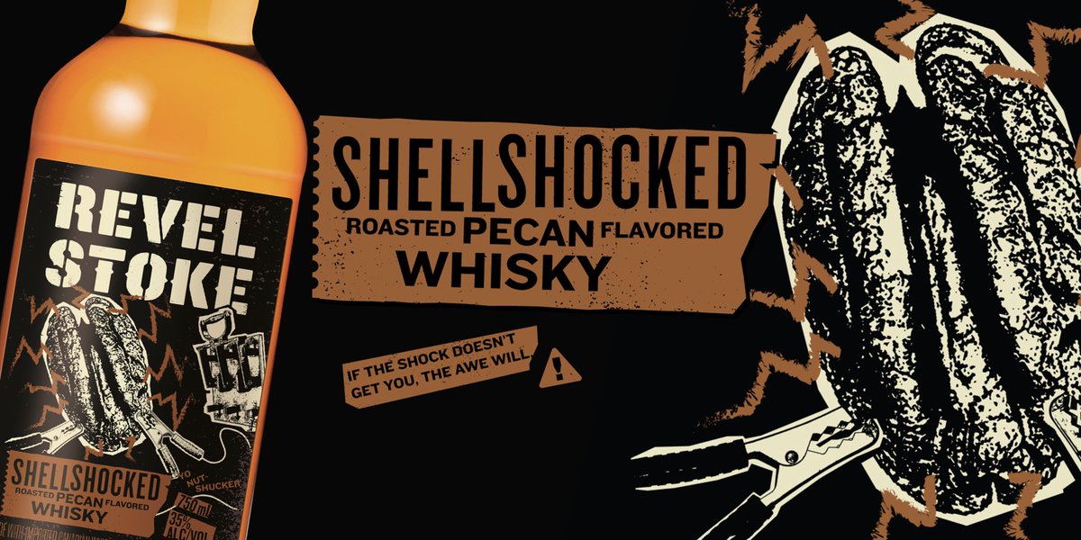 Untamed pecan flavored whisky that’ll grow chest hair on your chest hair. #StokeYourWild