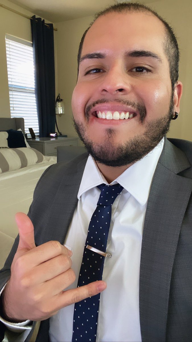 gilberto_perezz's tweet photo. Just crushed my first doctoral candidate interview! 💪🏽 #BreakingGenerationalCycles #Chicanx #FirstGen https://t.co/MW5S2E9kBY