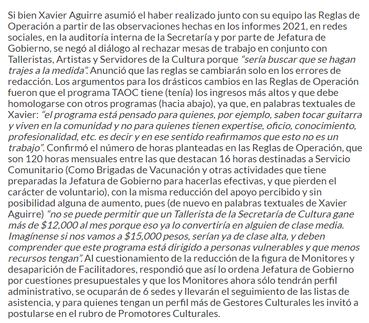 El nuevo Director General de Vinculación Cultural Comunitaria, Xavier Aguirre dice que ganar $12mil te vuelve "clase media" y $15mil, "clase alta". Seguro con su sueldo no tiene ni idea de cómo es "sobrevivir" con eso <a href="/CulturaCiudadMx/">Secretaría de Cultura de la Ciudad de México</a> <a href="/cultura_mx/">Secretaría de Cultura</a> <a href="/VinculaCultura/">Vinculación Cultural</a> <a href="/Eduardo57024131/">Eduardo Aguirre Barron</a>