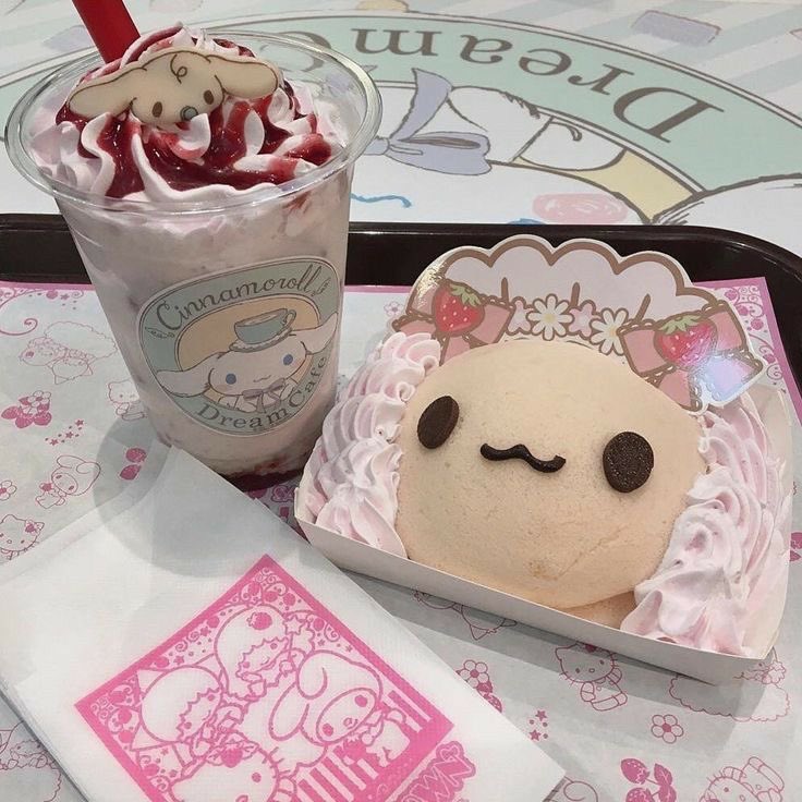 sanriodaily's tweet image. cinnamoroll café 💫