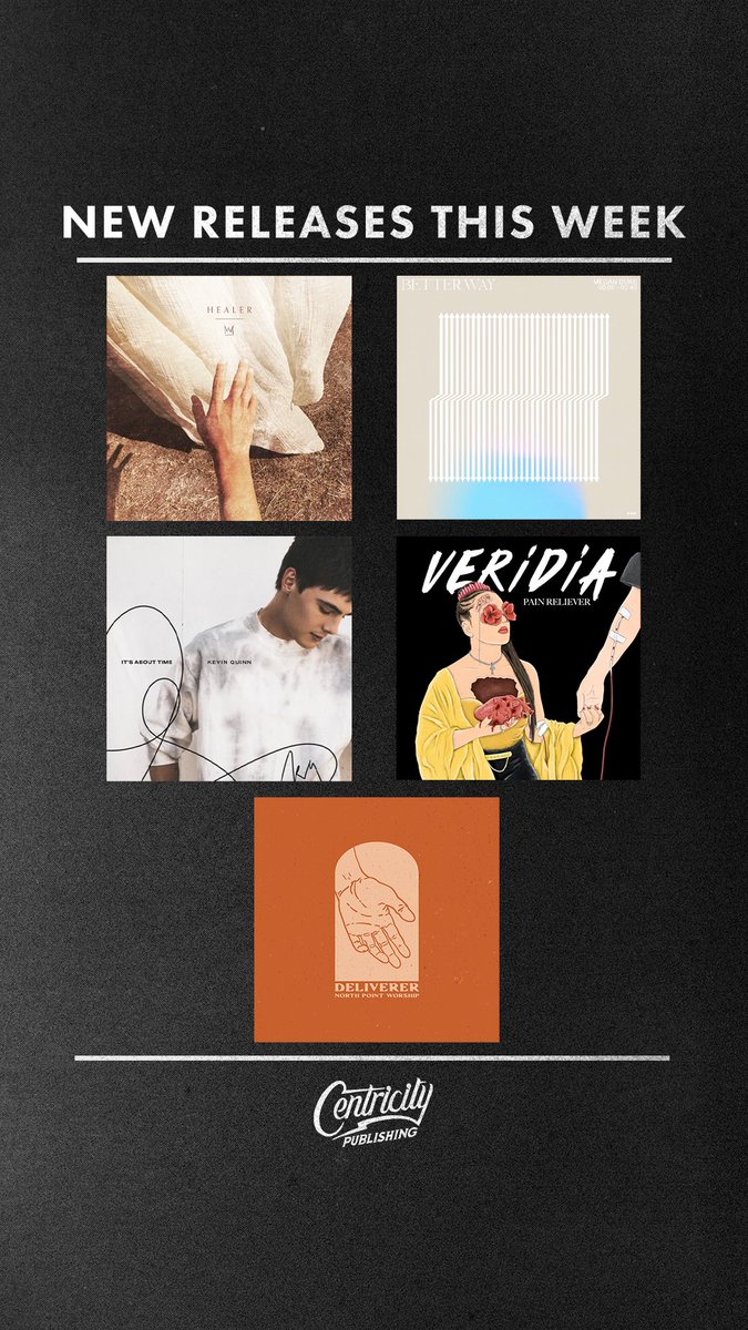 Check out this week’s new releases, now available anywhere you’d find music digitally!