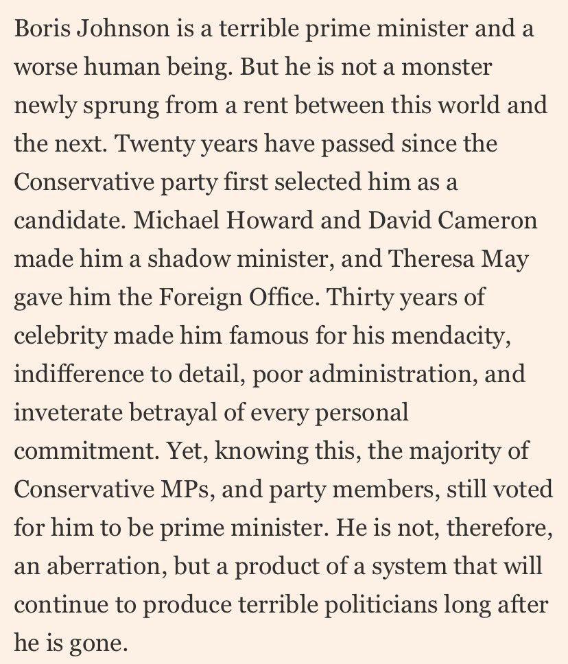 rosscolquhoun's tweet image. 🔍 You would be forgiven for thinking that this was written by a Scottish independence voter. It was written by a pro-union Tory, Rory Stewart.

🏴󠁧󠁢󠁳󠁣󠁴󠁿 For many in Scotland, it’s clear that the UK is beyond repair. Only independence can save Scotland from Tory Westminster control.