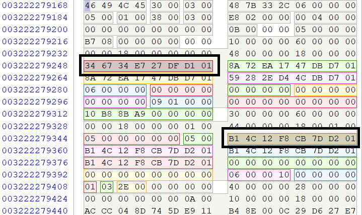 DFIR reminder - files in NTFS have 2+ sets of timestamps (3 sets is normal). This means you have 2 creation times (as shown). Timestomping invariably only changes the first & you can use this. 

But be warned - there are tons of false positives here, so it is a bad 'hunt.'