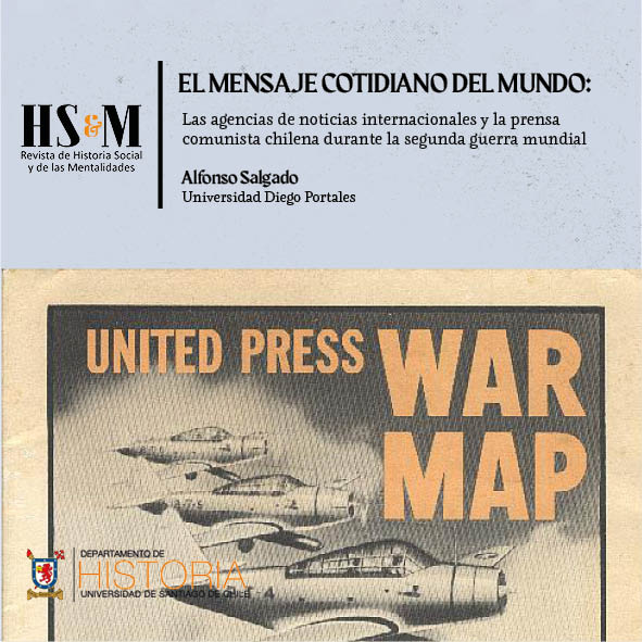 rhsm_usach's tweet photo. 📣 Les invitamos a leer el artículo del historiador Alfonso Salgado, el cual aborda la relación entre las agencias de noticias internacionales y la prensa comunista a través de sus periódicos Frente Popular y El Siglo.

⛓️https://t.co/LlmOij2Sml https://t.co/LPPGz09Pz8