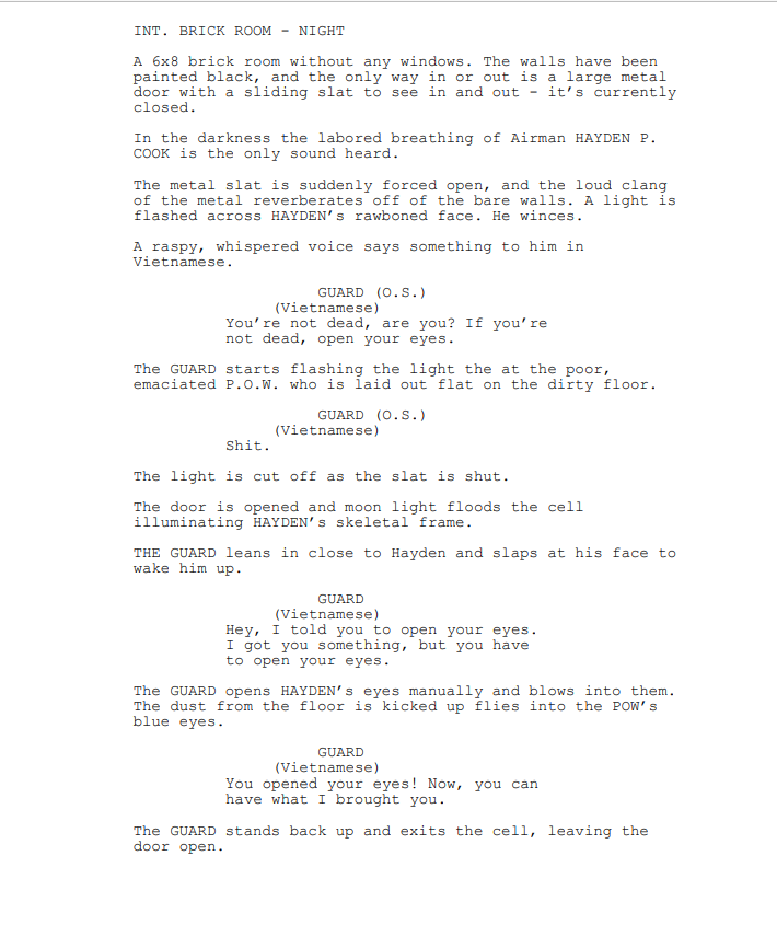 PaulRRoman's tweet image. Briarpatch '65 is a short, horror, film I wrote last year. I'm currently in FB jail, so can't post to my #screenwriting group so, for #firstpagefriday I'm going to twitter.
#shortscreenplay #writingcommunity