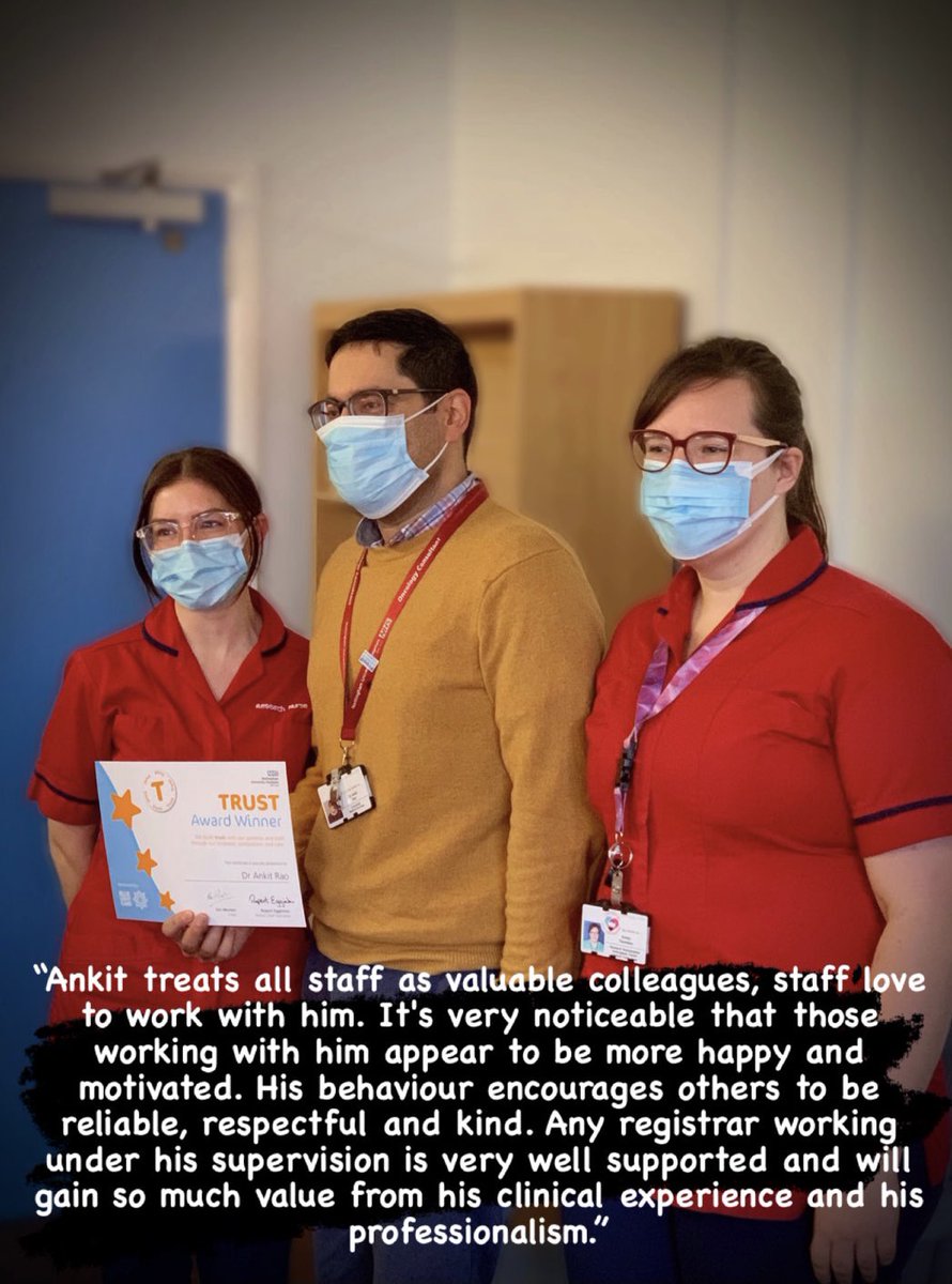 Here is what Ankit's nominators, Katie and Kirsty, had to say: