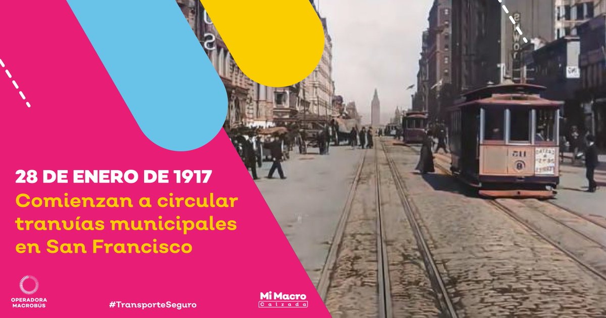 San Francisco es uno de los pocos lugares en el mundo donde las personas pueden viajar en un monumento histórico. Los tranvías son el último sistema del mundo de tranvías de accionamiento manual permanentemente activo.

#TransporteSeguro #NosMueveQueLleguesBienATuDestino