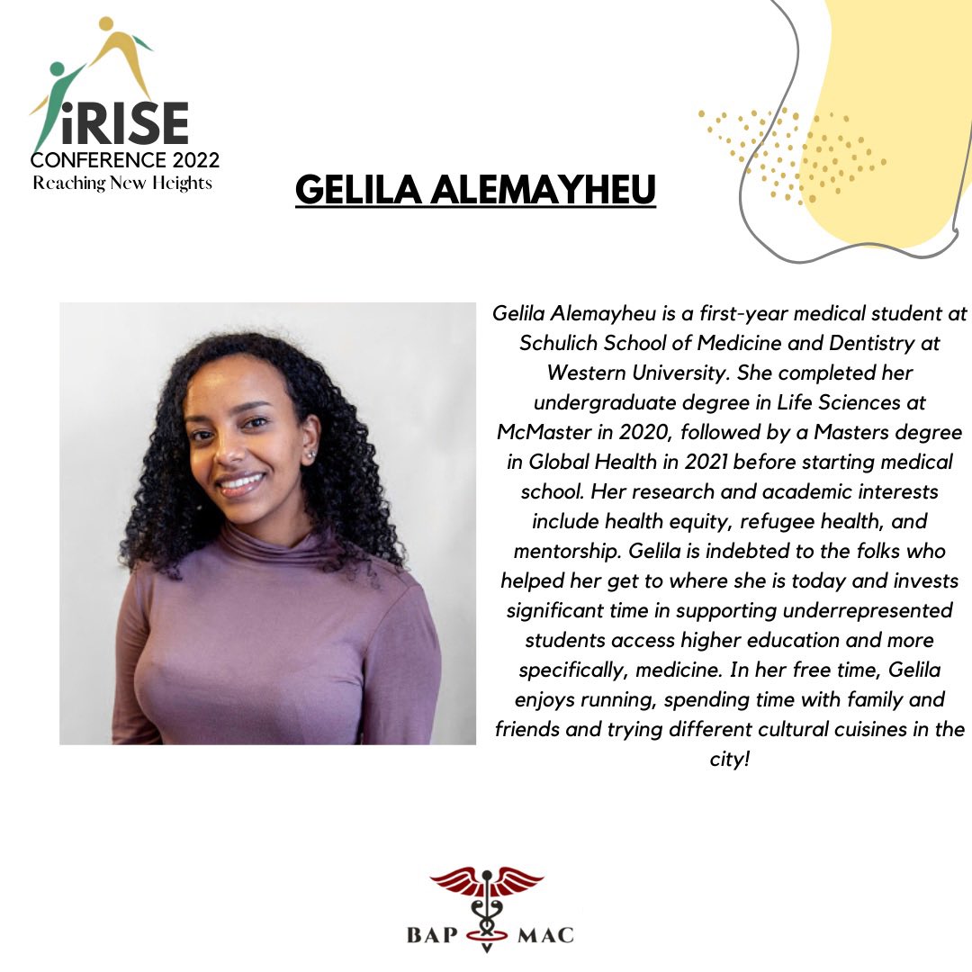 Meet our student panel for the 2022 iRISE Conference! Register for the event using the link in our bio