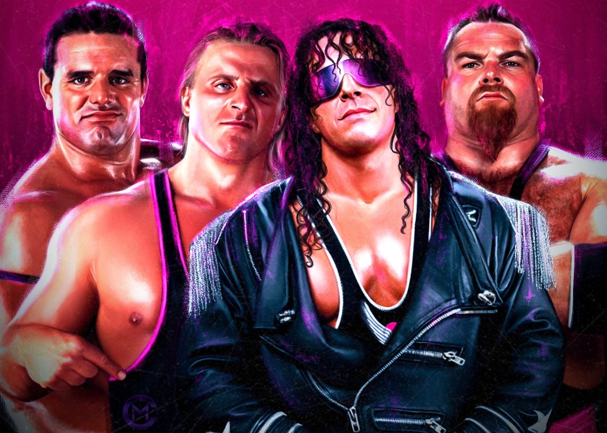 THE HART FOUNDATION #Hartfoundation #wrestling