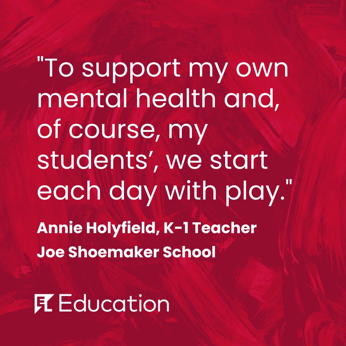 @LarryFerlazzo's EdWeek Blog "How to Fall in Love With Teaching Again and Other Morale Boosters" features 2 EL Educators sharing small adjustments to relieve the pressure &amp; bring joy back to the classroom.

Read the article: bit.ly/3tKohjb

#WeAreCrew