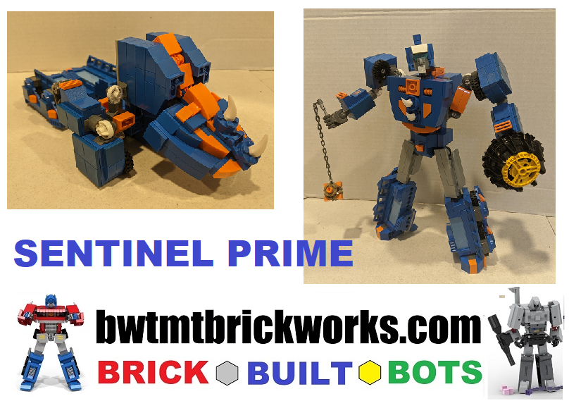 Lego Transformers G1 Sentinel Prime - U-Haul Robot ... watch the transformation on youtube ... youtube.com/watch?v=0kswH6…