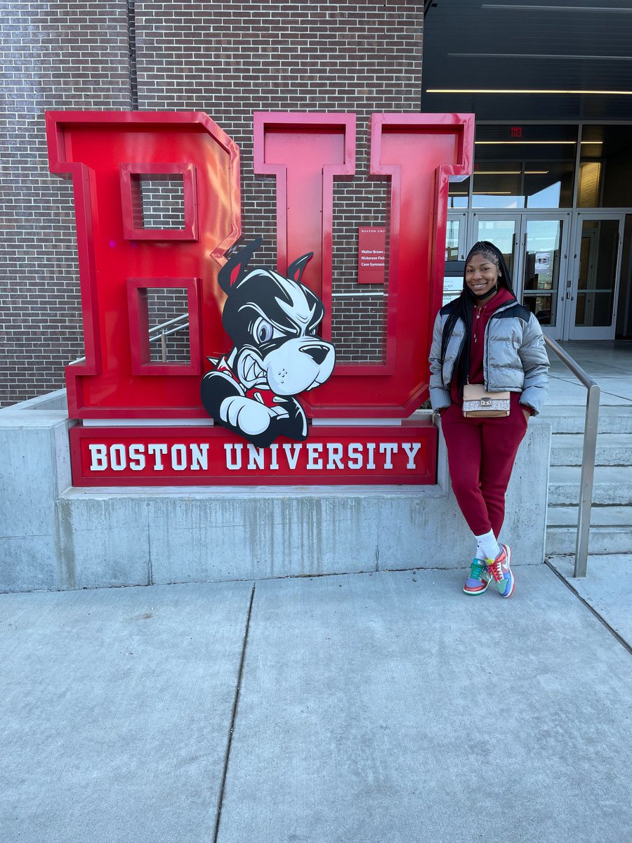 Another Westlake State Champ on 
her Track &amp; Field visit at Boston University!👇🏾<a href="/imariii4/">mari</a>
