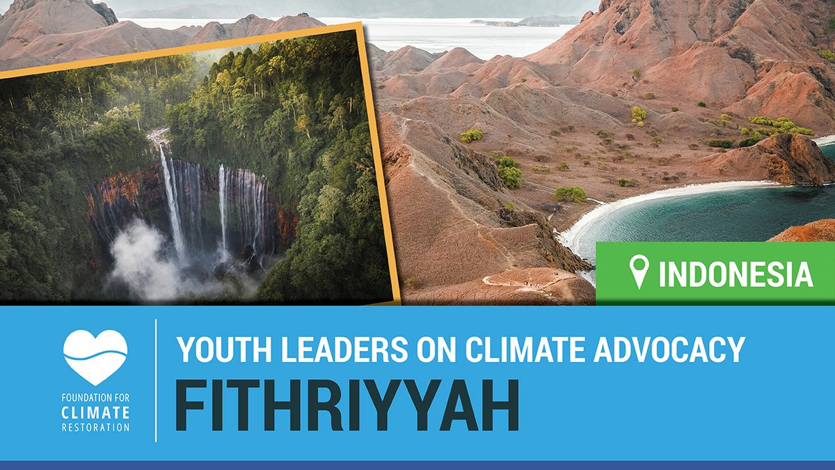 F4CR2050's tweet photo. What are some small changes you can make now to help #restoretheclimate? Fithriyyah Iskandar from our @yl4cr shares some tips. https://t.co/EsKQP7u7cp #restoreourclimate https://t.co/wfuZQuN6pT