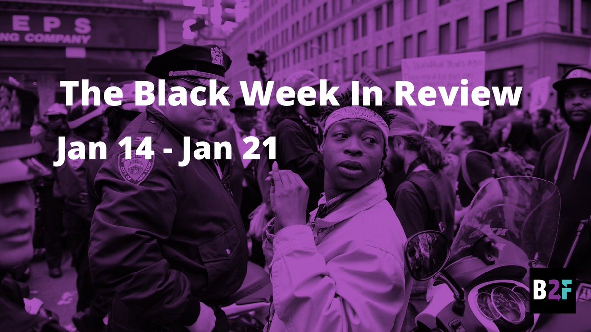 B2FAction's tweet photo. It’s time for the #BlackWeekInReview! This week marked one year for the Biden-Harris administration. One thing is consistent: the administration must do more to advance Black communities and our priorities. 

From @DrJasonJohnson

https://t.co/QIUX6hUAQU https://t.co/Ij3p6vhrRA