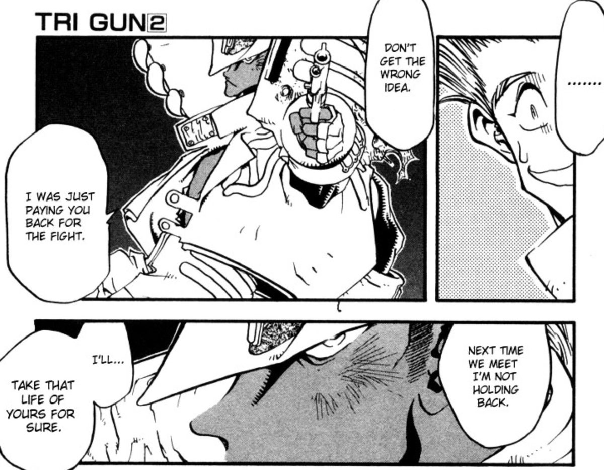 "Don't get the wrong idea baka. It's not like a have affection for you or something" 
