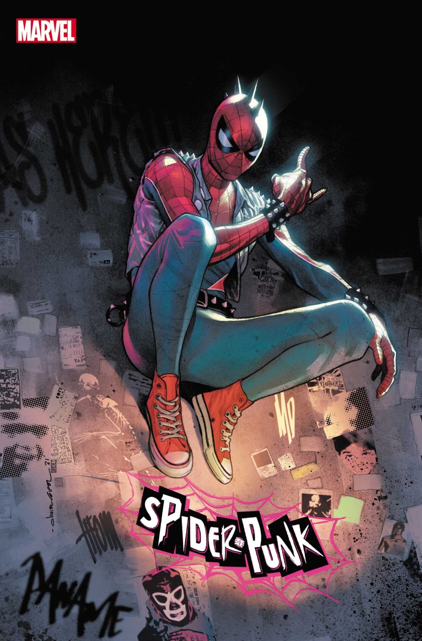 スパイダーマン  &amp;you マスコット ミゲル オハラ　スパイダーパンク　① スパイダーマン &you マスコット ミゲル オハラ スパイダー