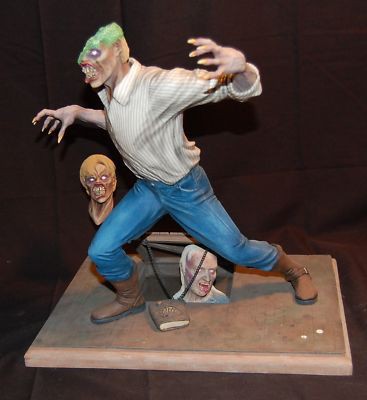 horrorcollector's tweet image. 1992 Evil Dead 2 Kandaharian Demon Evil Ed resin kit by KDM productions.  sculpted by William Paquet. #EvilDead #KDMproductions #EvilEd