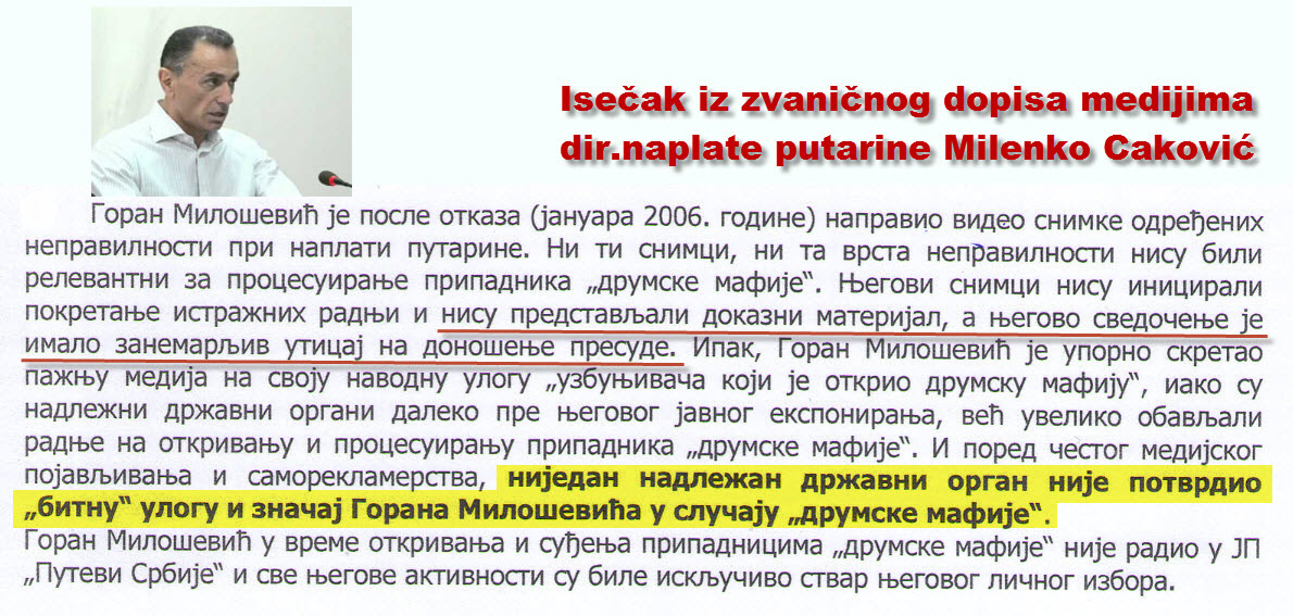 putarijada's tweet photo. @sns_srbija @BozicSandra Jesu organizovani, imuni na zakon, blatili me lažima, ponovo dali #otkaz, ali neću odustati od #istine !!!
Prokleto @jpputevisrbije! https://t.co/cFaEQ9hIk0