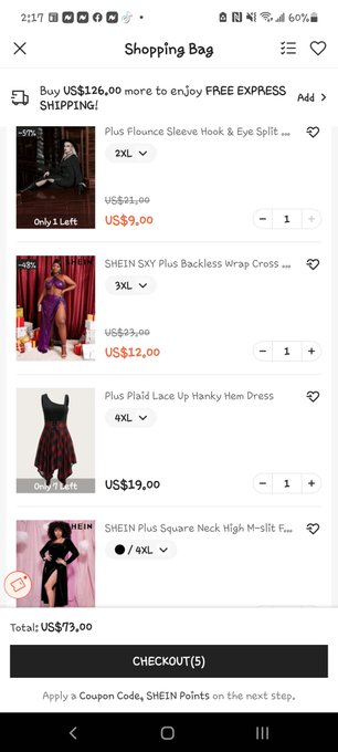 Who's buying my SHEIN cart?? https://t.co/ya0PurxCfB