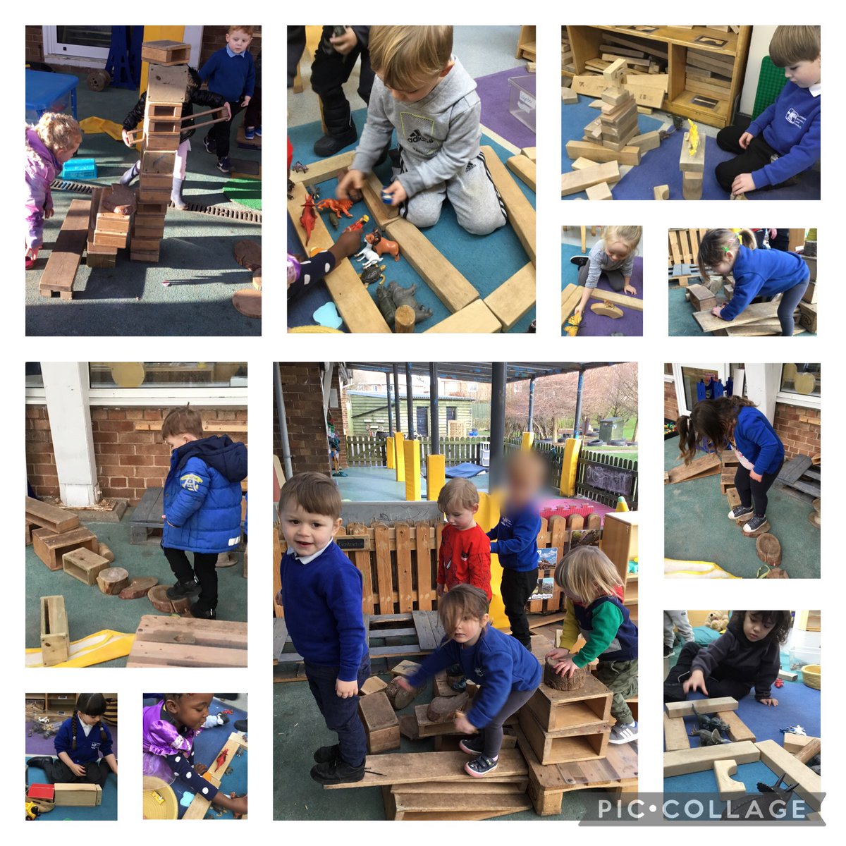 CastlewayEYFS's tweet photo. What a busy week of mark-making, building and investigating pictures of night and day! F1 has been a hive of activity this week🐝 #learningthroughplay #EYFS #Foundation1LNS #TheUnityFederation https://t.co/wkQYs8aW8q