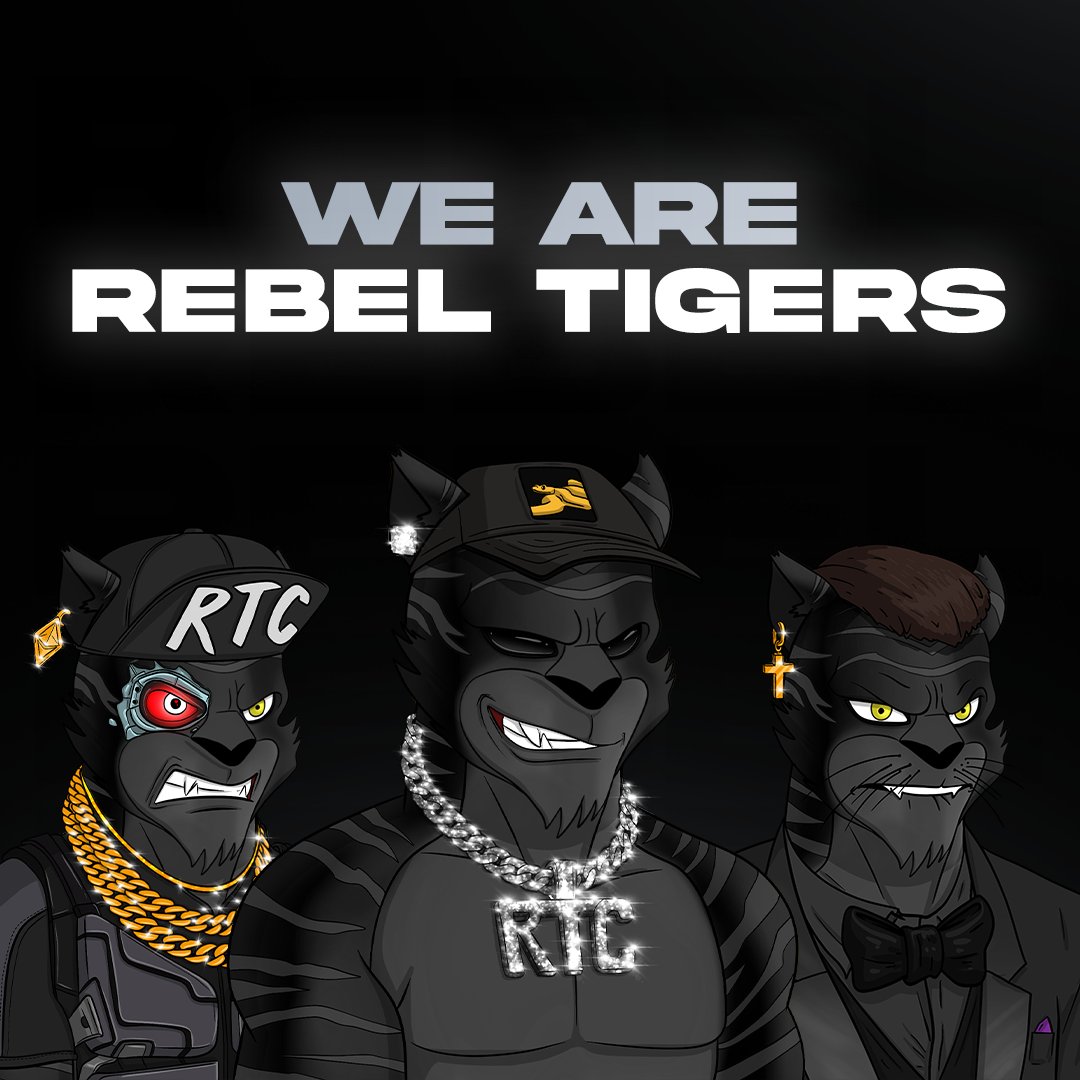 First 5000 people to RT will be eligible for whitelisting raffle and $3000 GIVEAWAY.

We're launching <a href="/RebelTigerClub/">Rebel Tiger Club</a> - Next Bluechip with the best utility in NFT game.💎

To win
-Follow <a href="/RebelTigerClub/">Rebel Tiger Club</a> <a href="/0xCryptony/">CRYPTONY</a> @opcodereth 
-RT,Like and Tag 3 Friends

Winners announced in 72H