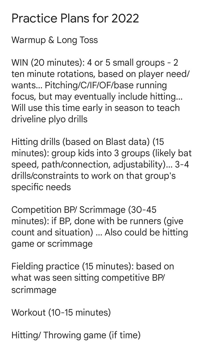mac_jw11's tweet photo. @youth_thoughts I just realized I never shared anything. I've been learning a lot over this off season. I had a really good team last year that didn't reach their full potential, I've adjusted my usual plan to create a more challenging/ competitive environment. #youthcoaching https://t.co/buSms9MG9L