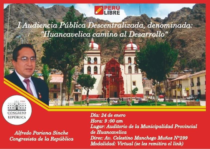 aparionas's tweet photo. Ante el aumento de  contagios por COVID-19 en la región y respetuosos de los protocolos , se informa que lo siguiente: 
La I Audiencia Pública Descentralizada "Huancavelica Camino al Desarrollo" se llevará a cabo de manera virtual y se estará facilitando el link correspondiente. https://t.co/9lIo7PBUjR