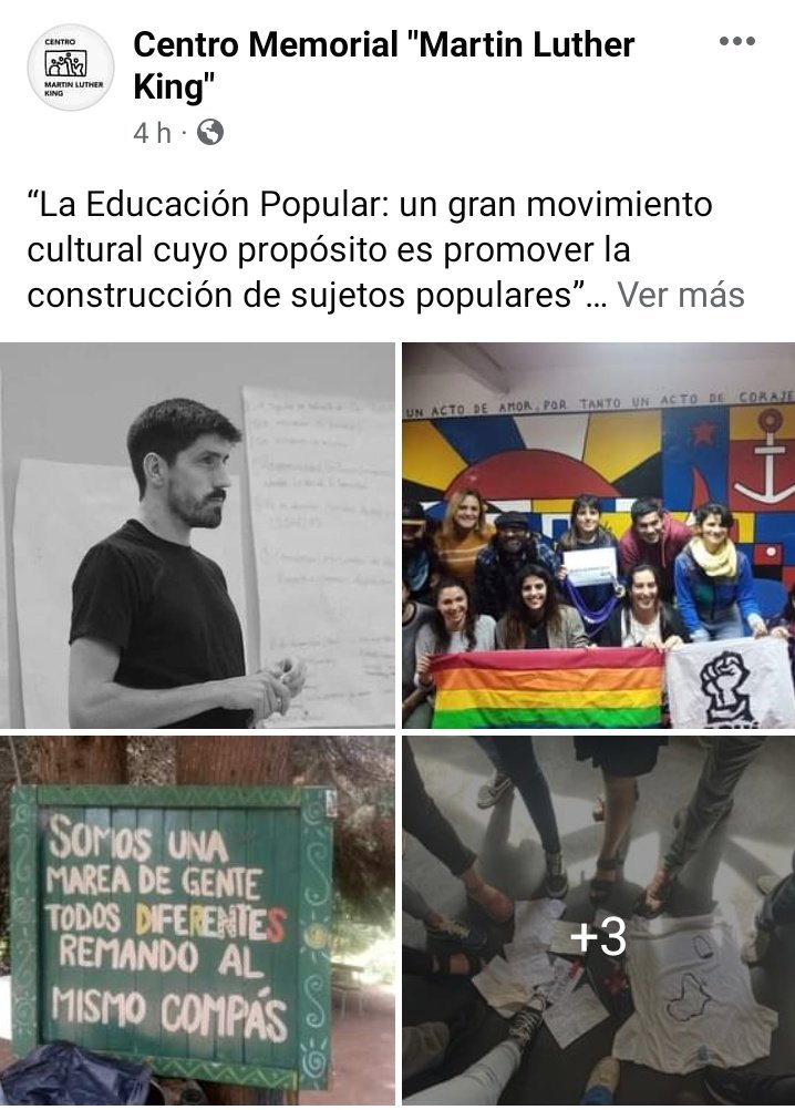 CamiloAlvarezLo's tweet photo. Les comparto parte de la entrevista que publican lo/as hermano/as del @cubacmlk . Un orgullo transitar con ello/as estos caminos y ser parte de estás batallas cotidianas y profundas. 
@CEAAL2
#EducacioPopular
#PauloFreire
@CentroUy
@CubaCde

https://t.co/ZWFvicxo8q https://t.co/UYpbcJfi28