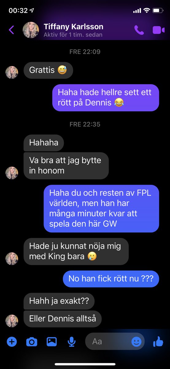 katinna's tweet photo. Fick ett Grattis för assisten på Pukki (ja av någon anledning har jag honom i mitt lag) önskade mig ett rött på Dennis…
…25 min senare🤷‍♀️ https://t.co/Rq6JB6HOCT