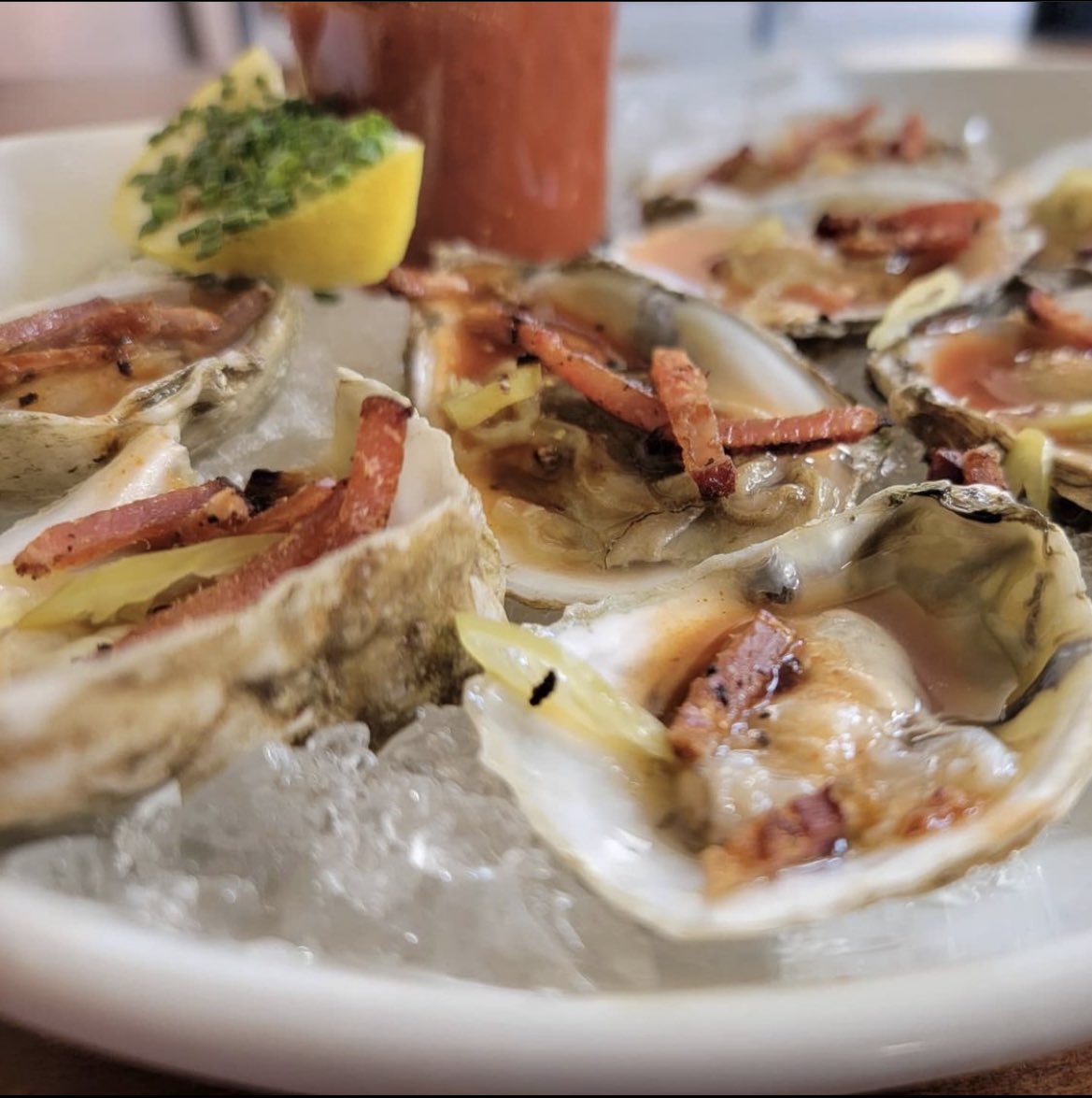 FEDStockton's tweet photo. Would you like our chef to prepare his famous Bloody Mary Oysters as an appetizer for your Valentines Day Dinner reservation? Let us know! Limited seating available. Reservation only. Stay tuned for our prefixed menu. 

https://t.co/RisAygnLnO https://t.co/e8tStBgcGY