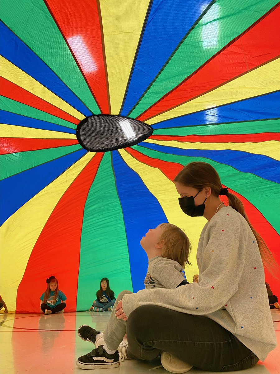 we love parachute day in PE! <a href="/jkleach01/">Jason Leach</a>