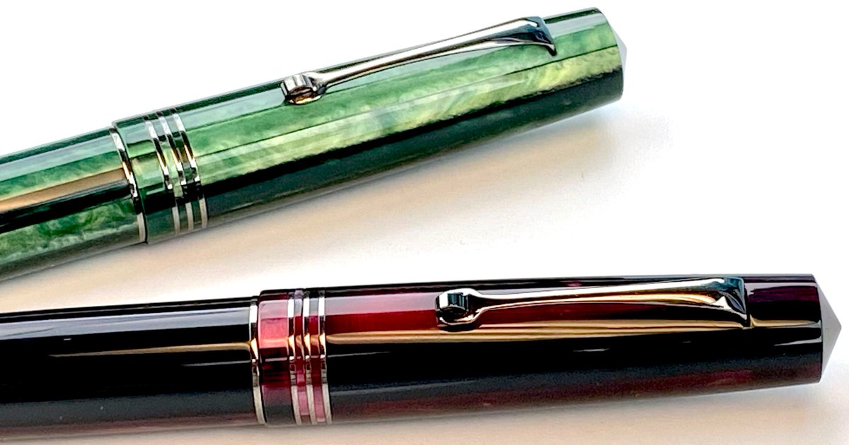 PenChalet's tweet photo. In case you've been waiting to hear...we just restocked our Leonardo Momento Zero Alga and Prugna fountain pens: 
https://t.co/8VXKQUuTsM #pen #fountainpen #leonardo #italianpen #momentozero #leonardomz #momentozerofountainpen https://t.co/O5IJ9U84hi