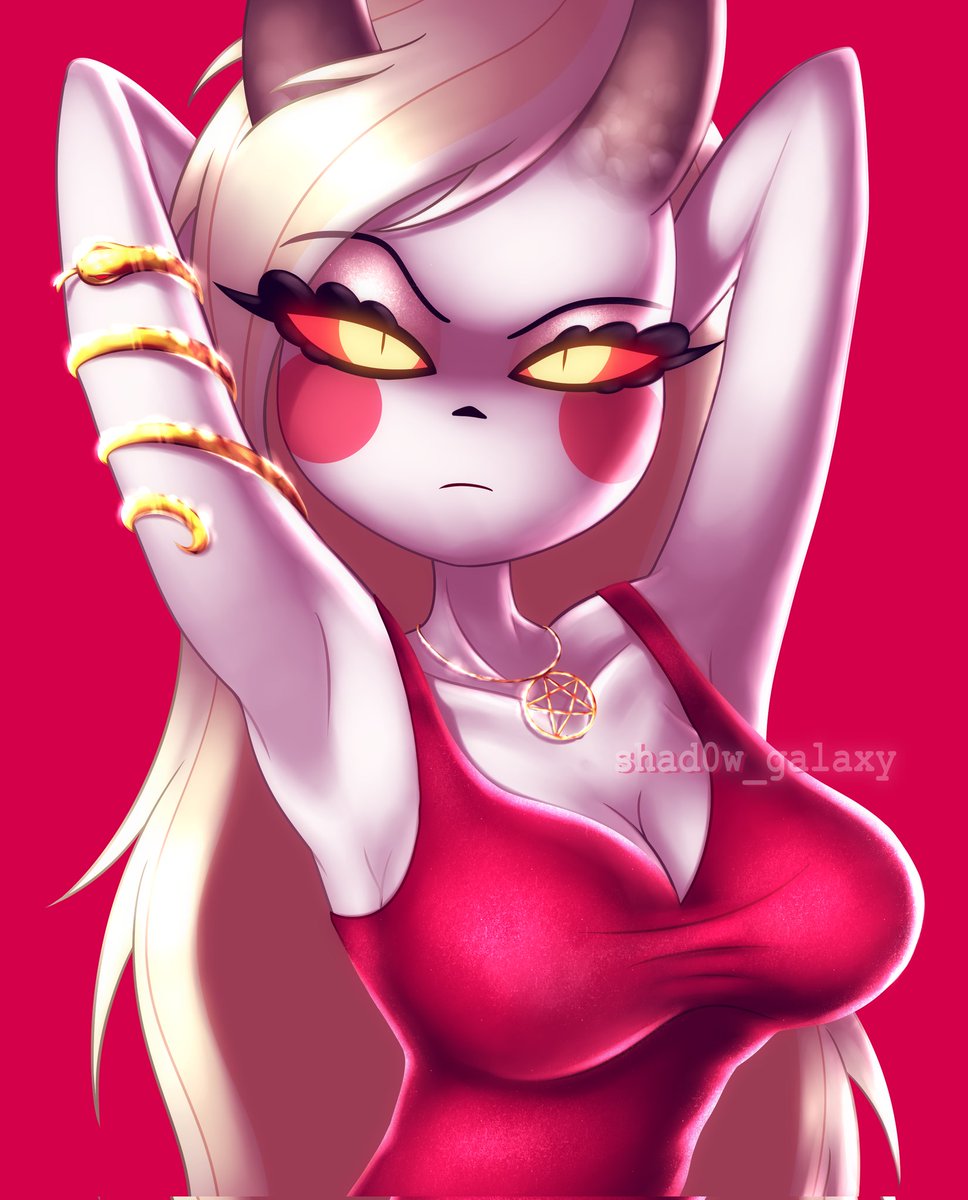 Rp details~
Character: Charlie (hazbin hotel) 
Sexuality: Bi
Location: hell
Has no limits~
Can be a futa
Kinks everything~