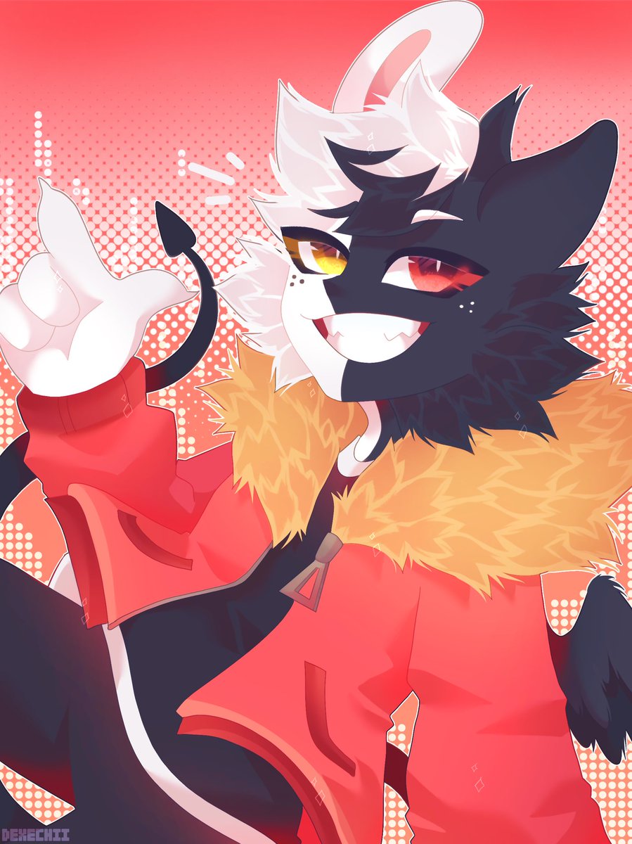 dexechii's tweet photo. ❤️🧡💛
(art trade) https://t.co/KgNWWaNXeP