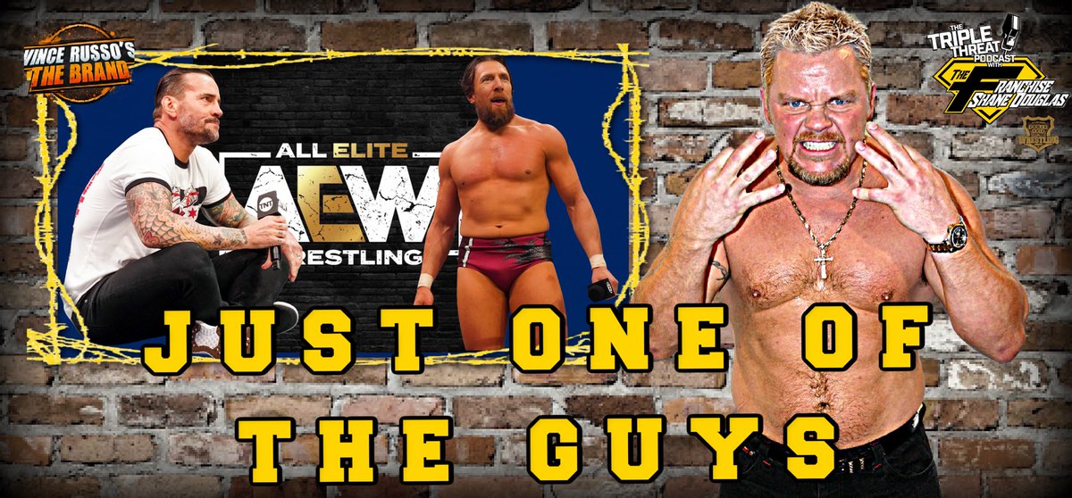 This week's <a href="/The3ThreatPod/">The Triple Threat Podcast with Shane Douglas</a> looks at the concern behind AEW's huge talent acquisitions Bryan Danielson &amp; CM Punk merely blending into the talent roster. 

Join <a href="/TheFranchiseSD/">Shane Douglas</a>  <a href="/TwoManPowerTrip/">John ‘Poz’ Pozarowski</a> &amp; <a href="/ChadIanB/">Chad-IanB</a> by subscribing <a href="/ChannelAttitude/">Channel Attitude</a> <a href="/RussosBrand/">The Brand</a>. 

Russosbrand.com