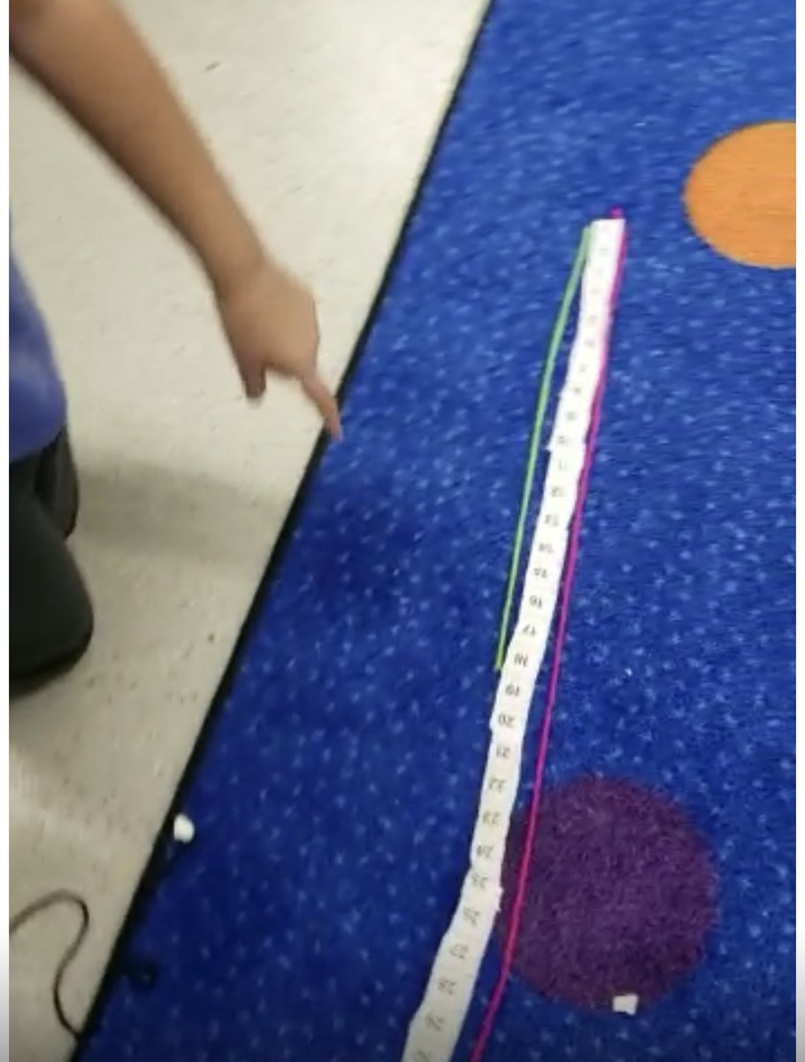MavoAntonietta's tweet image. Our 1st graders are having great discussions about measurement while comparing their own height to the King penguins’ height using measuring strips and strings 🐧📏💜 @HumbleISD_LLE @HumbleISD @MLCmath @MLCmath #buildingmathematicians