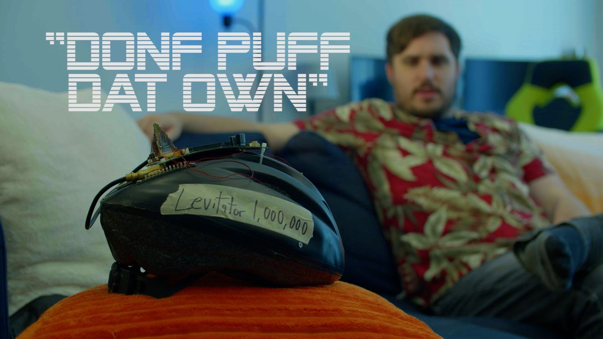 therealinventor's tweet image. New short film &quot;standalone&quot; playlist for everyone to check out! In the short version of this episode: Gardner finds a telekinetic helmet laying around. What could go wrong?

All the episodes in this playlist need no context to enjoy. Jump in anywhere!

youtu.be/HZGIKUyp3gk