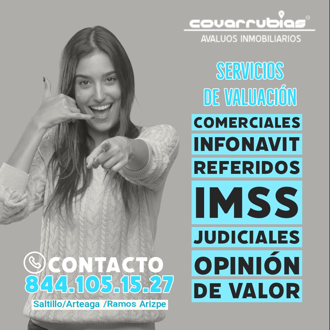 xuirual's tweet photo. Venderás tu #casa? = #avalúo
Comprarás una casa? = #avalúo
Venderás un #terreno? = #avalúo
En proceso de #divorcio? = #avalúo
Hay una constante y podemos ayudarte con ella. #valuador #Saltillo #RamosArizpe https://t.co/XZbc51svmM