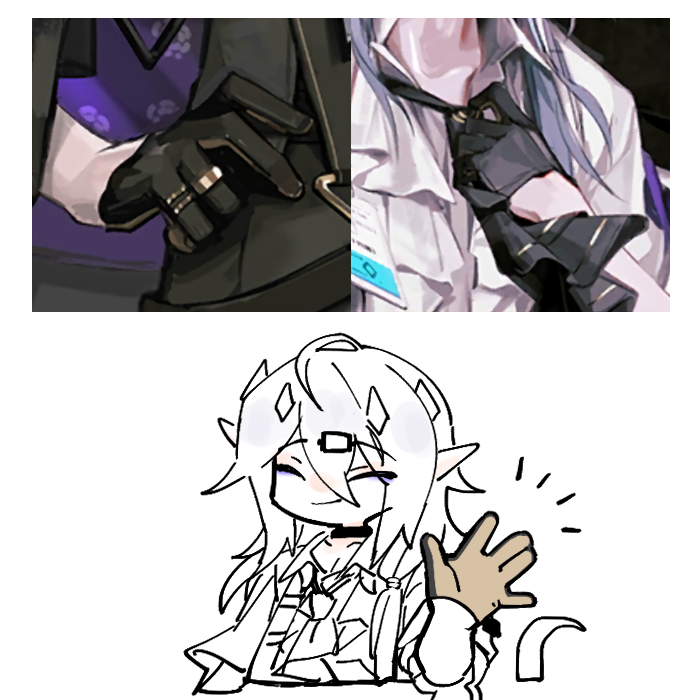 BTW Shalem's gloves has this really nice gold base that isn't in his SD i hope you guys will notice it (pls draw it) 