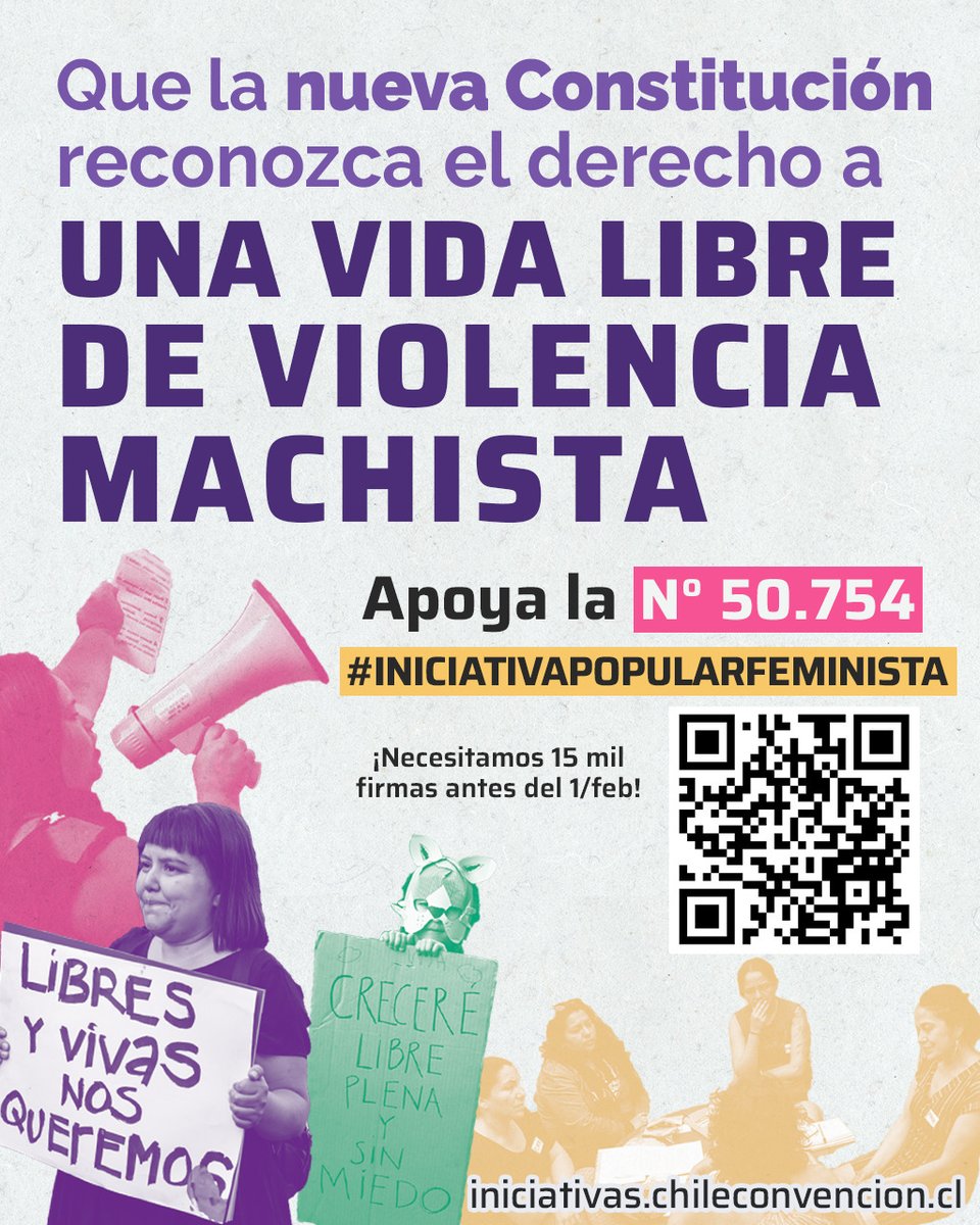 Coordinadora8m's tweet photo. Les invitamos a apoyar la siguiente #Iniciativapopularfeminista por 💥"Una vida libre de violencia"💥

Se necesitan 15000 firmas y todavía vamos muy lejos.
Firma y comparte 💻✊🏽

APOYA aquí👉🏾: https://t.co/AWINFlSVd1 https://t.co/g8pvyTEtUd https://t.co/e2om8OI37L