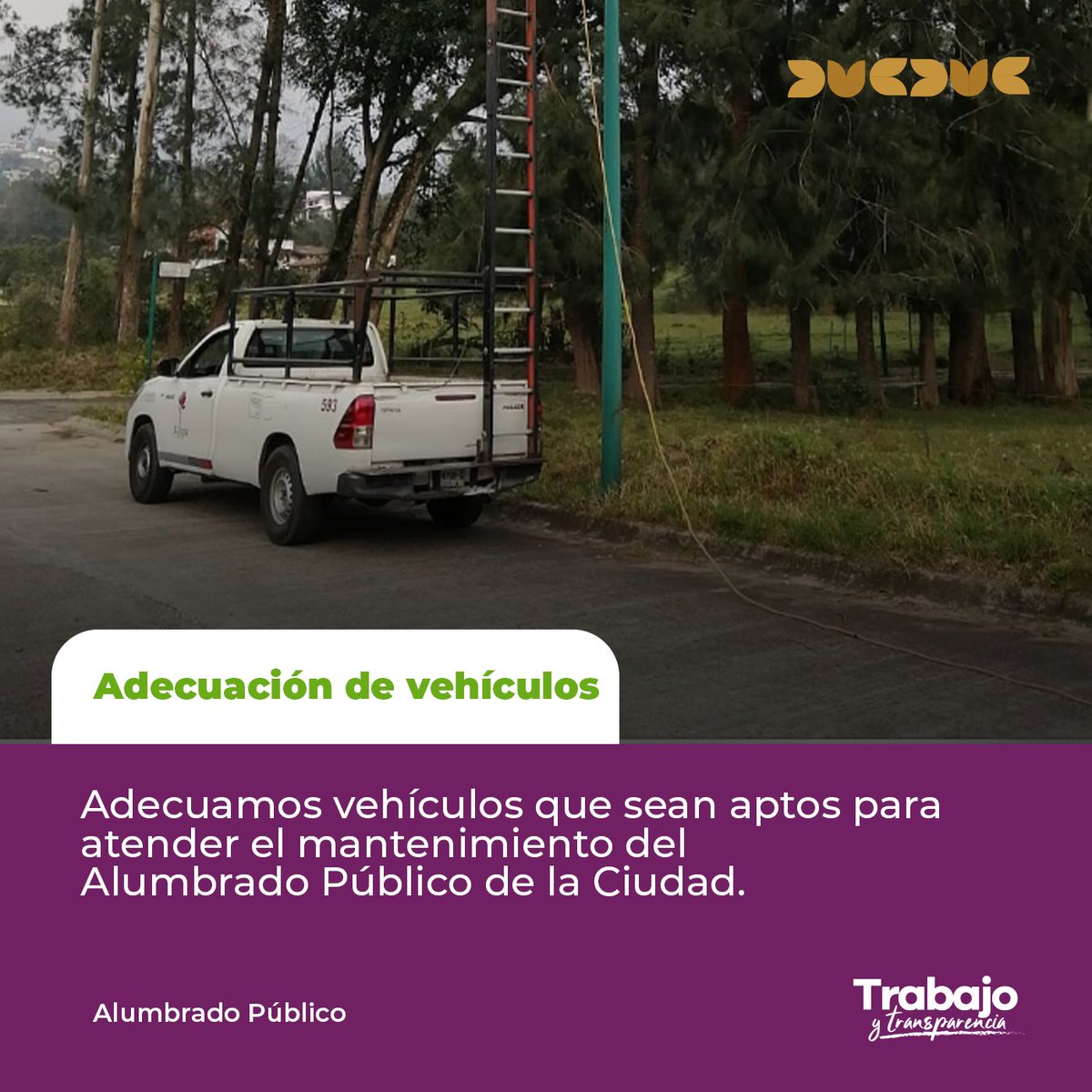 👷‍♂️💡⚡️ Con #TrabajoYTransparencia mejoramos la infraestructura de #AlumbradoPúblico en #Xalapa.

☎️Reportes: 

✅2288421290.
✅2282900820 al 25. 
📲Whatsapp 2283055862.
