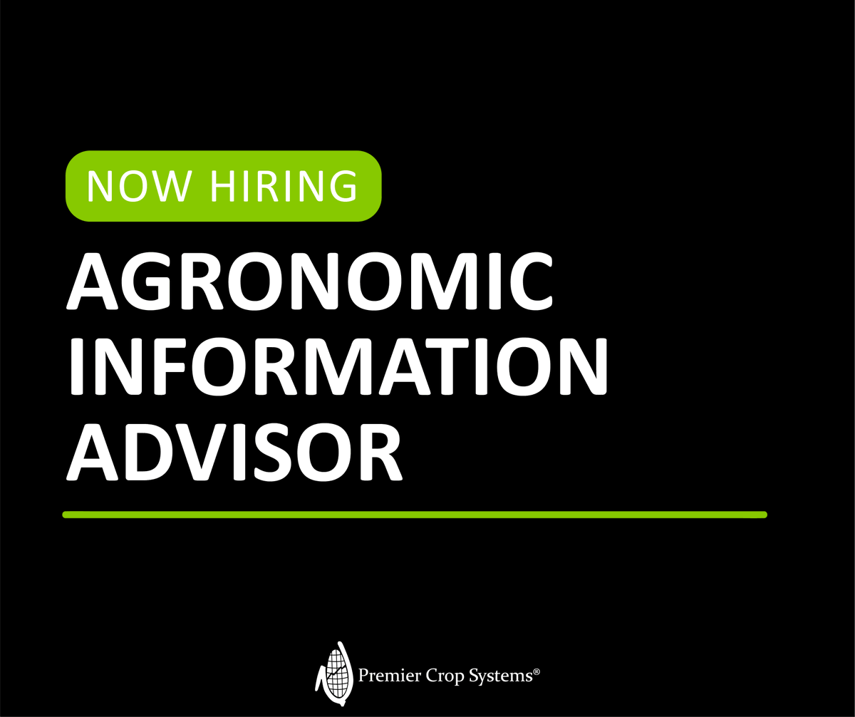 Are you looking for a technology driven career working directly with growers? Join our team as an Agronomic Information Advisor. We're hiring in several states across the midwest. You can find more information about the position here: hubs.ly/Q012ks380